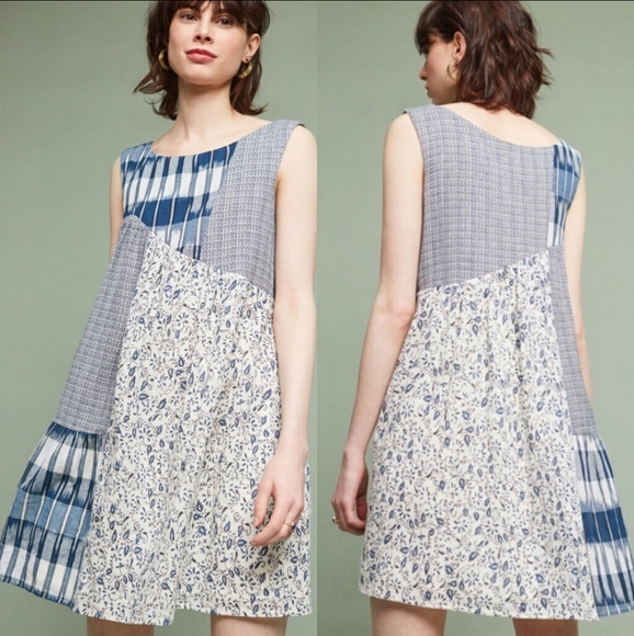 Anthropologie Dresses & Skirts - Anthro Holding Horses Ivy Patchwork Dress Sz.S